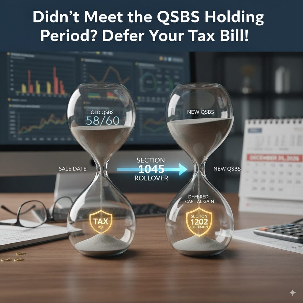 Didn’t Meet the QSBS Holding Period?